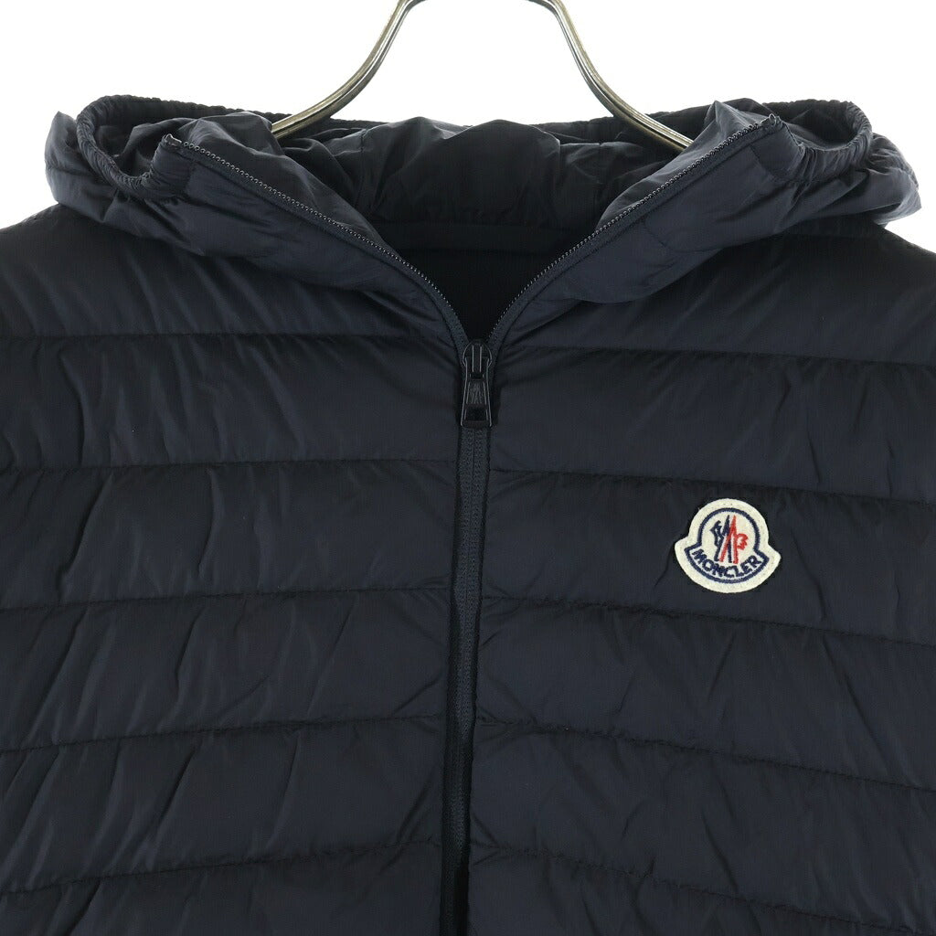 MONCLER(モンクレール) CARDIGAN TRICOT ニット切替 フーディー ダウンジャケット ブラック J10919800009 M1124