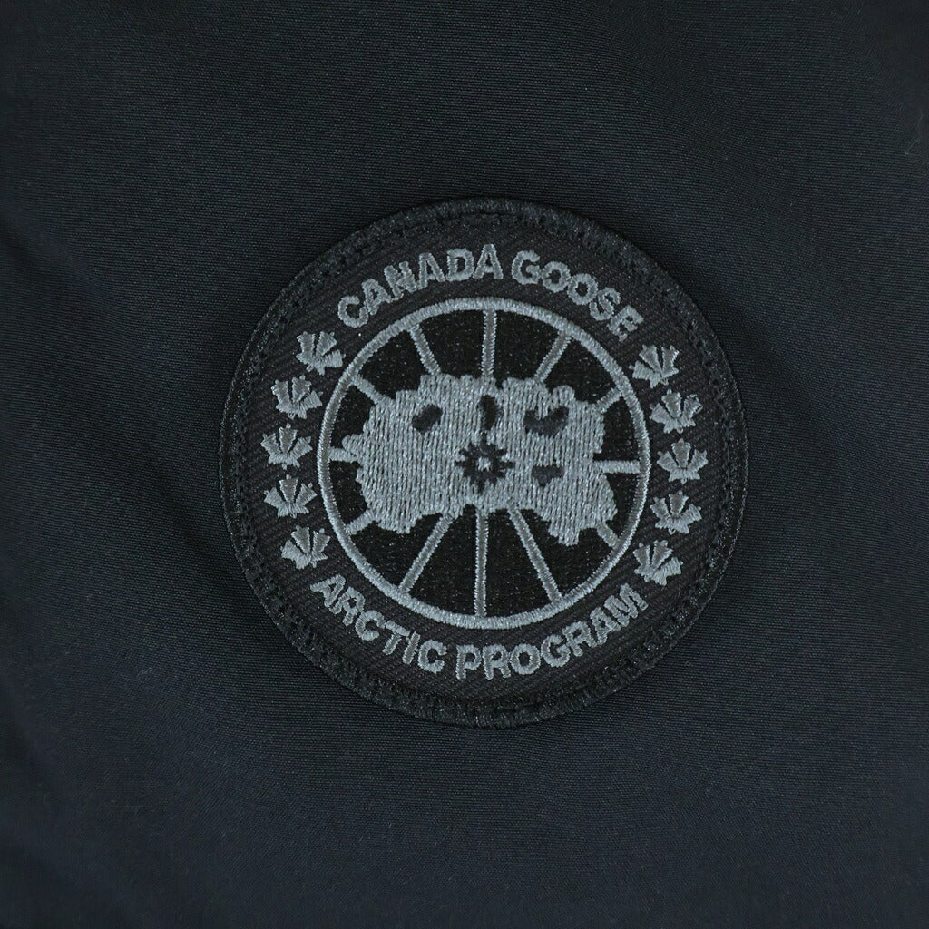 CANADA GOOSE(カナダグース) GARSON VEST ガーソン ワッペンロゴ ダウンベスト ブラック 2081MB