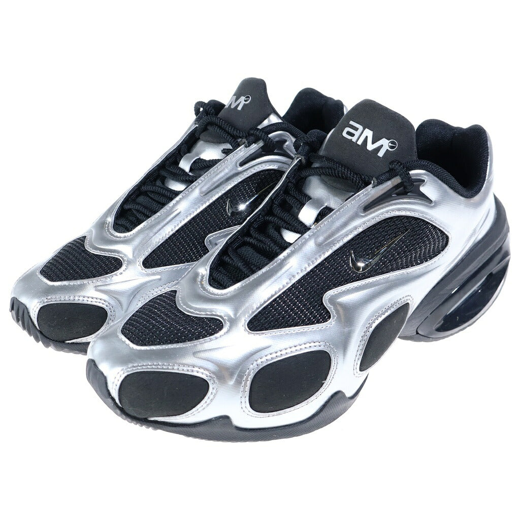 NIKE(ナイキ) WMNS AIR MAX MUSE FV1920-001 エアマックス ミューズ ローカットスニーカー ブラック/シルバー US10.5/27.5cm