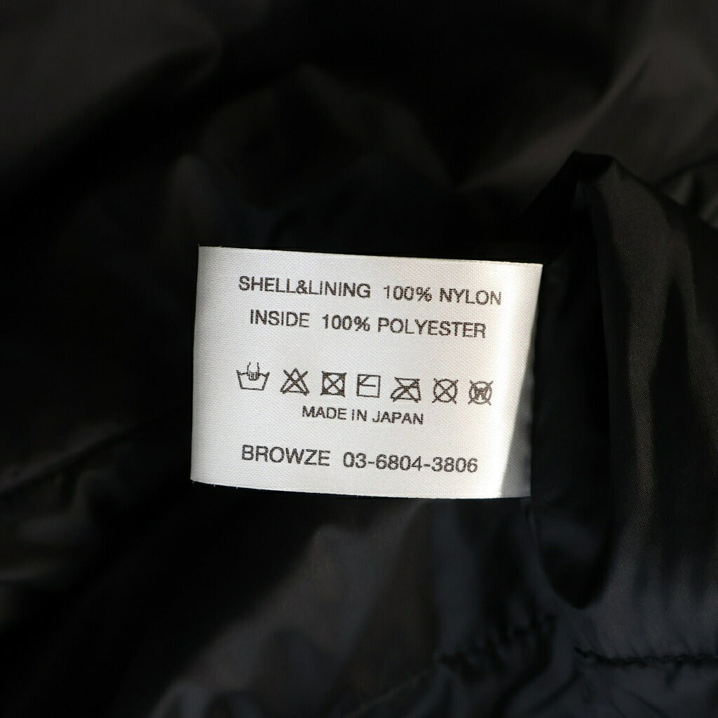 The Ennoy Professional(エンノイプロフェッショナル) 21AW Nylon Coach Jacket フロントロゴ ナイロン コーチジャケット AW21BRENJK02LV