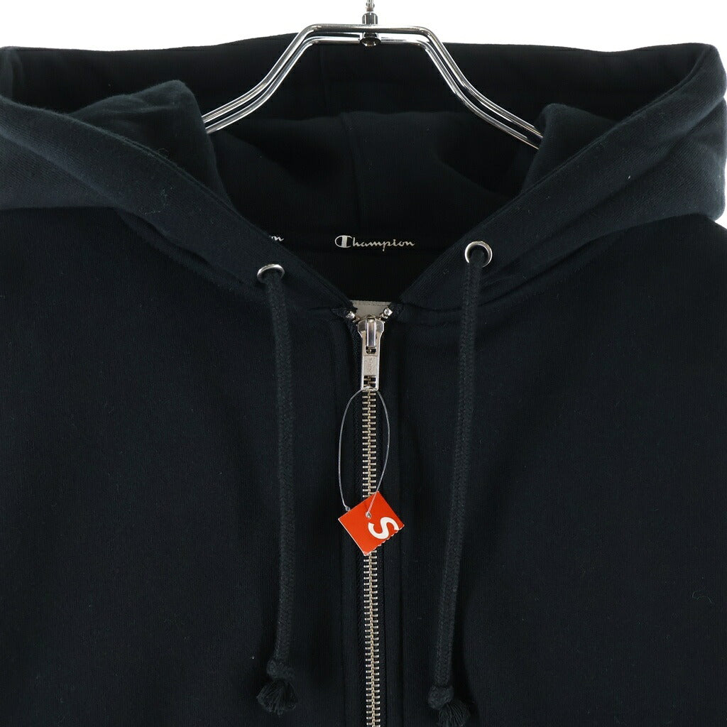 SUPREME(シュプリーム) 17AW ×CHAMPION Arc Logo Zip Up Sweat チャンピオン アークロゴ スウェットジップパーカー ブラック