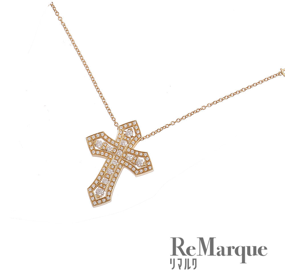 DAMIANI(ダミアーニ) ベルエポック クラウン ダイヤネックレス 20089533 サイズL K18YGイエローゴールド ジュエリー アクセサリー