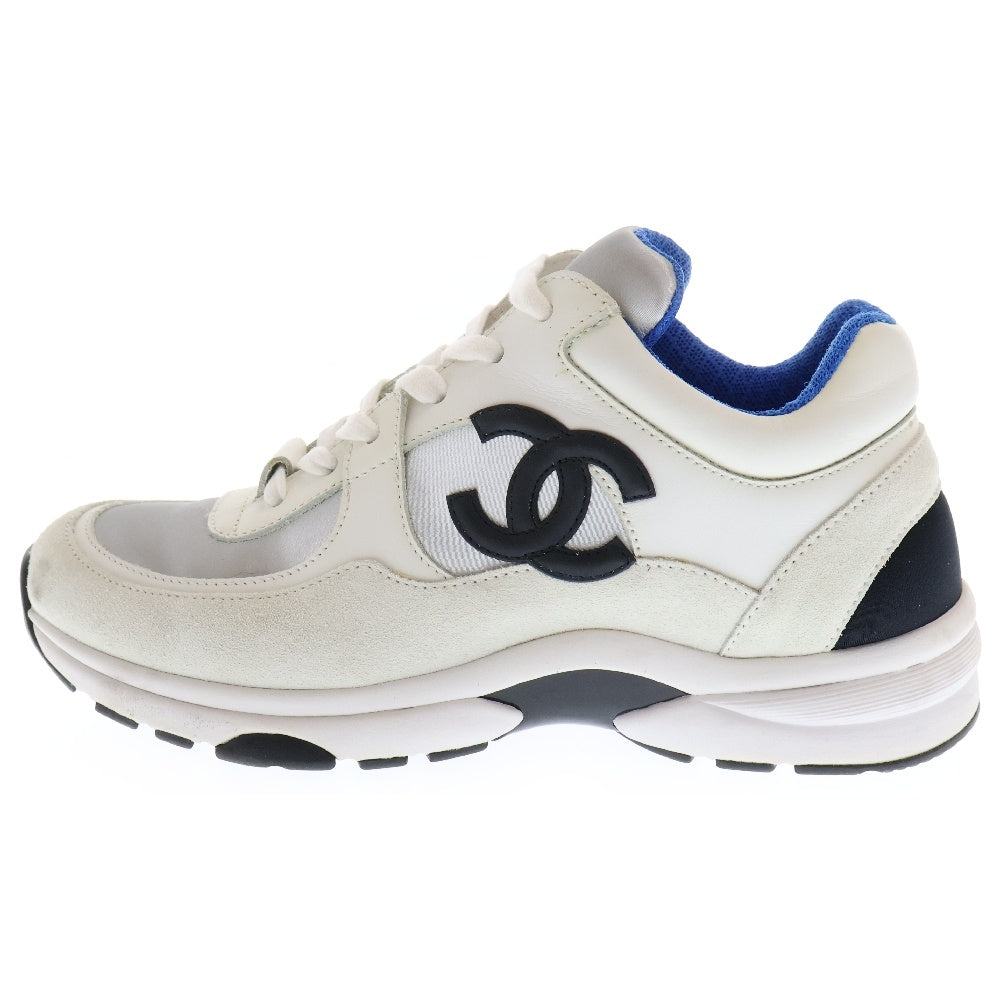 CHANEL(シャネル) G33743 COCO ココマークローカットスニーカー ホワイト