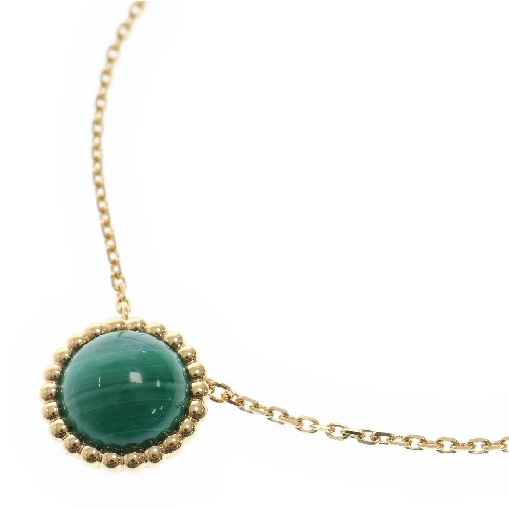 Van Cleef & Arpels(ヴァンクリーフアンドアーペル) ぺルレ マラカイト ネックレス ペンダント 750YG イエローゴールド グリーン VCARP4DM00 ジュエリー アクセサリー
