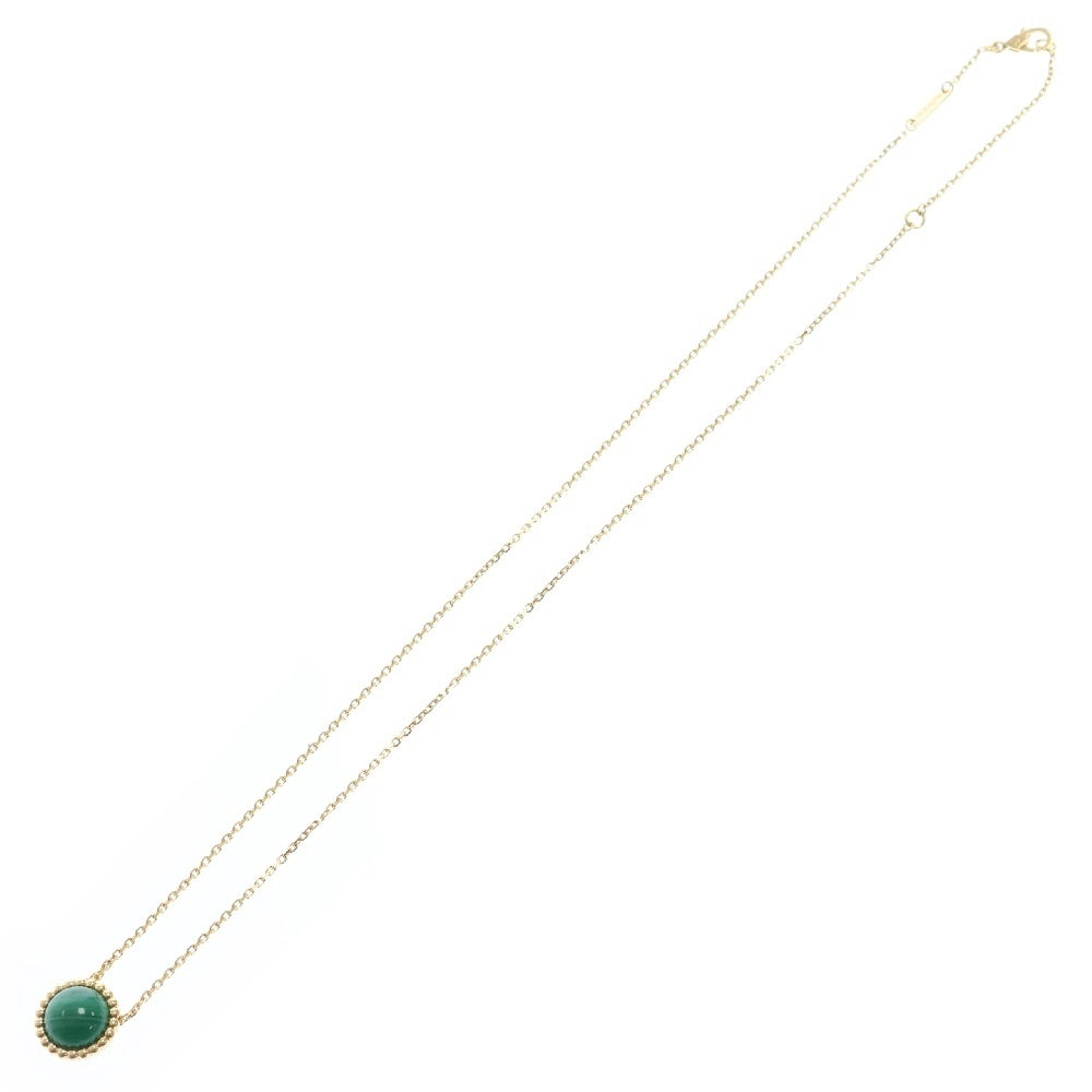Van Cleef & Arpels(ヴァンクリーフアンドアーペル) ぺルレ マラカイト ネックレス ペンダント 750YG イエローゴールド グリーン VCARP4DM00 ジュエリー アクセサリー