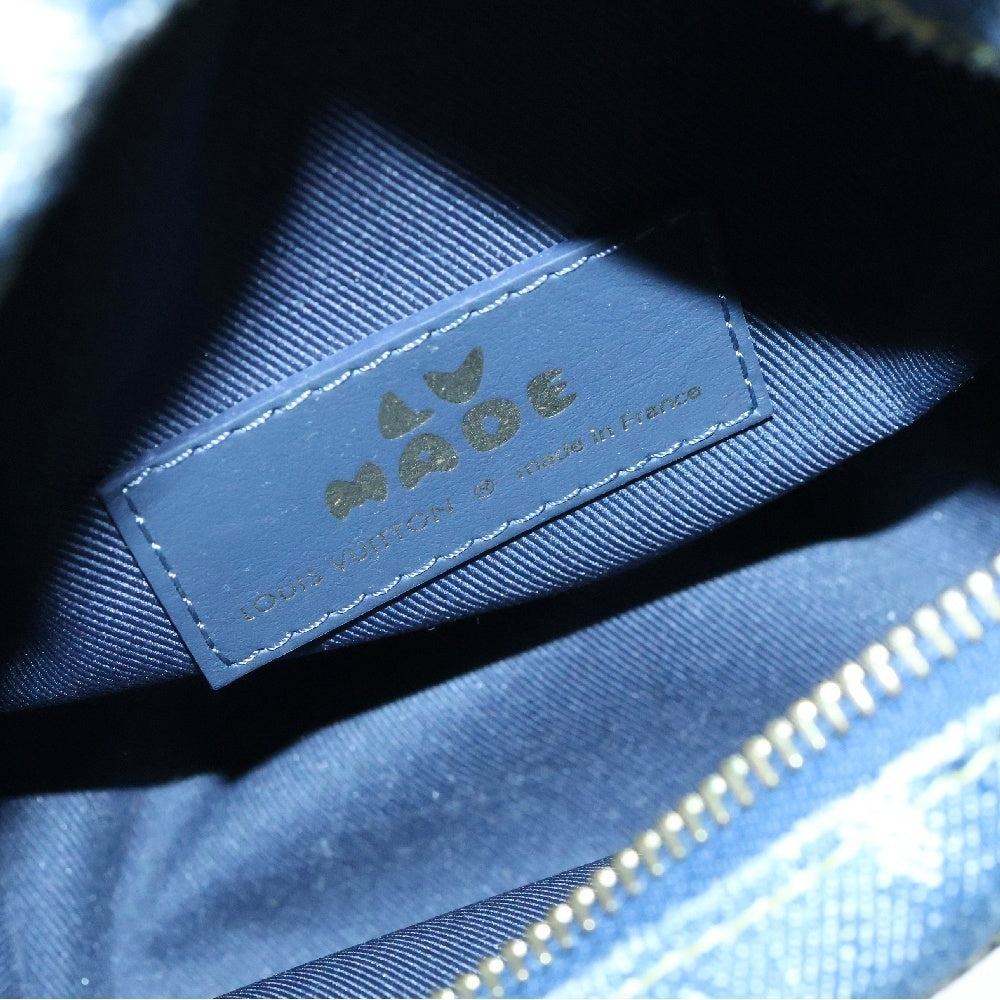 LOUIS VUITTON(ルイヴィトン) ×NIGO モノグラムデニム ジャパニーズ クルーザー 2WAYハンドバッグ ショルダーバッグ インディゴ M45970