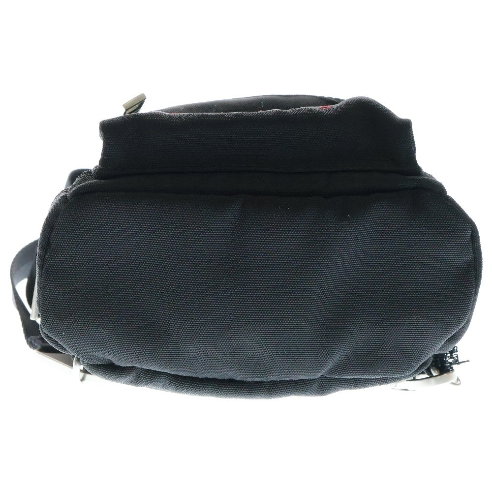 KENZO(ケンゾー) ナイロンバックパックミニ ショルダーバッグ 斜め掛けバッグ タイガー 刺繍 ブラック