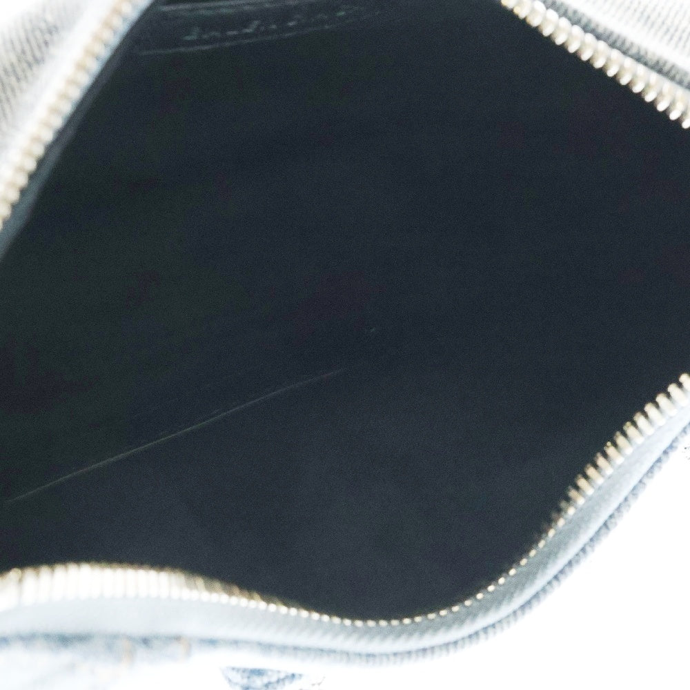 BALENCIAGA(バレンシアガ) Le Cagole ルカゴールXS ショルダーバッグ ラインストーン ダメージデニム ブルー 671309