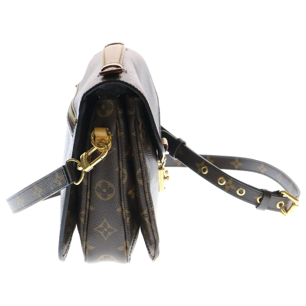 LOUIS VUITTON(ルイヴィトン) モノグラム ポシェットメティスMM 2wayバッグ ショルダーバッグ ブラウン PVCレザー M40780