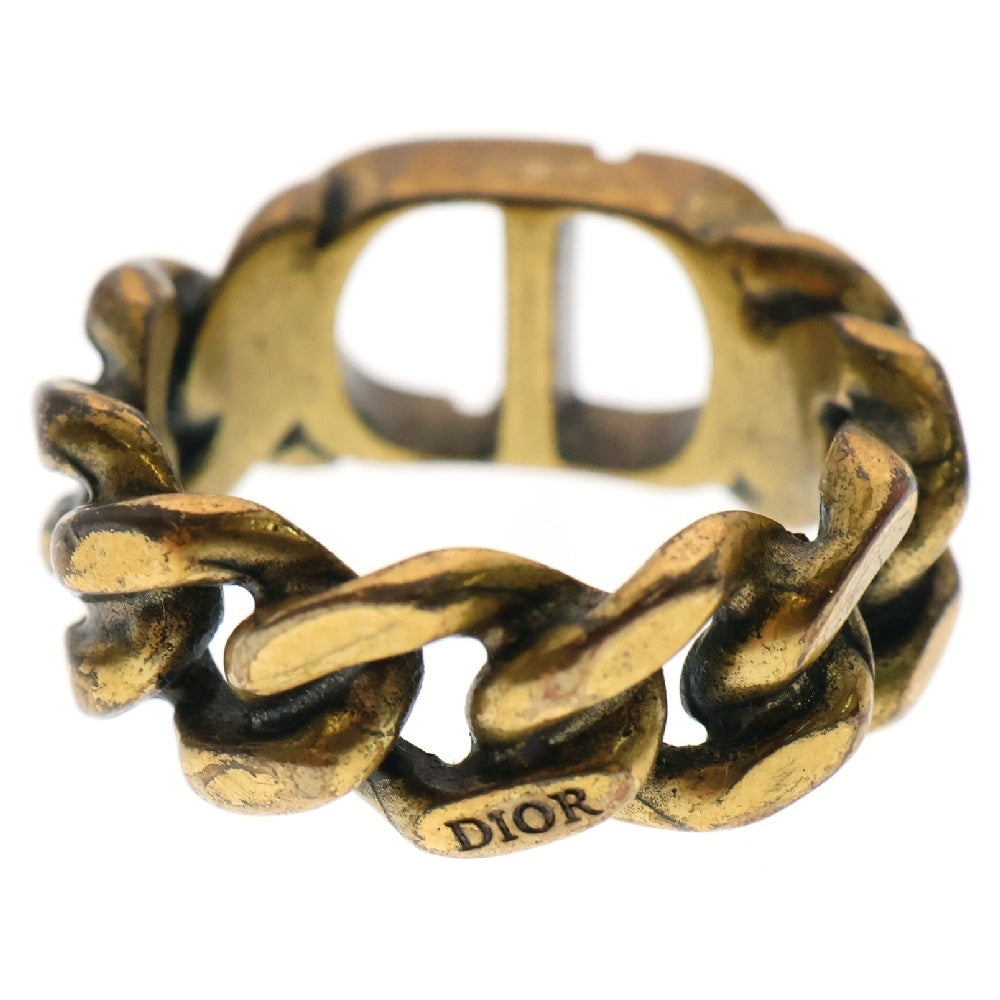 Christian Dior(クリスチャンディオール) CDロゴ モンテーニュ 指輪 リング GP ゴールド
