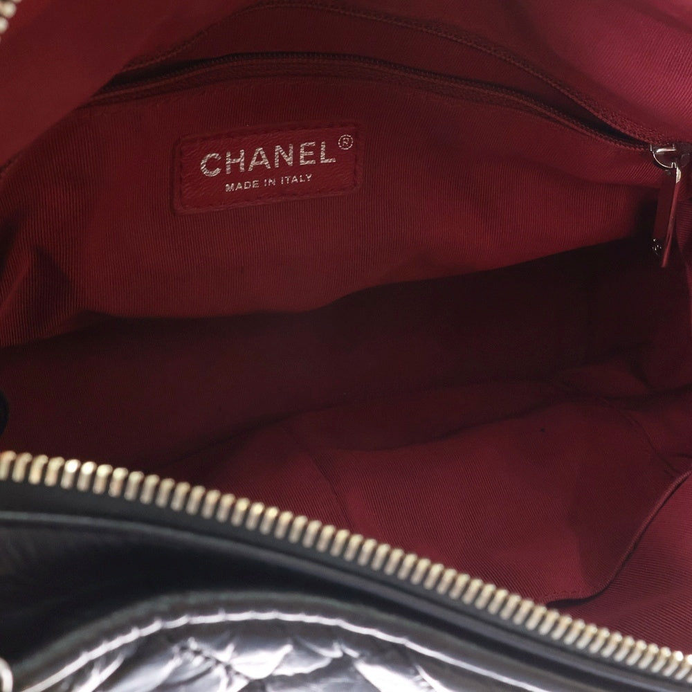 CHANEL(シャネル) ガブリエル ドゥ シャネル ココマーク ラムスキン チェーンショルダーバッグ ブラック レディース