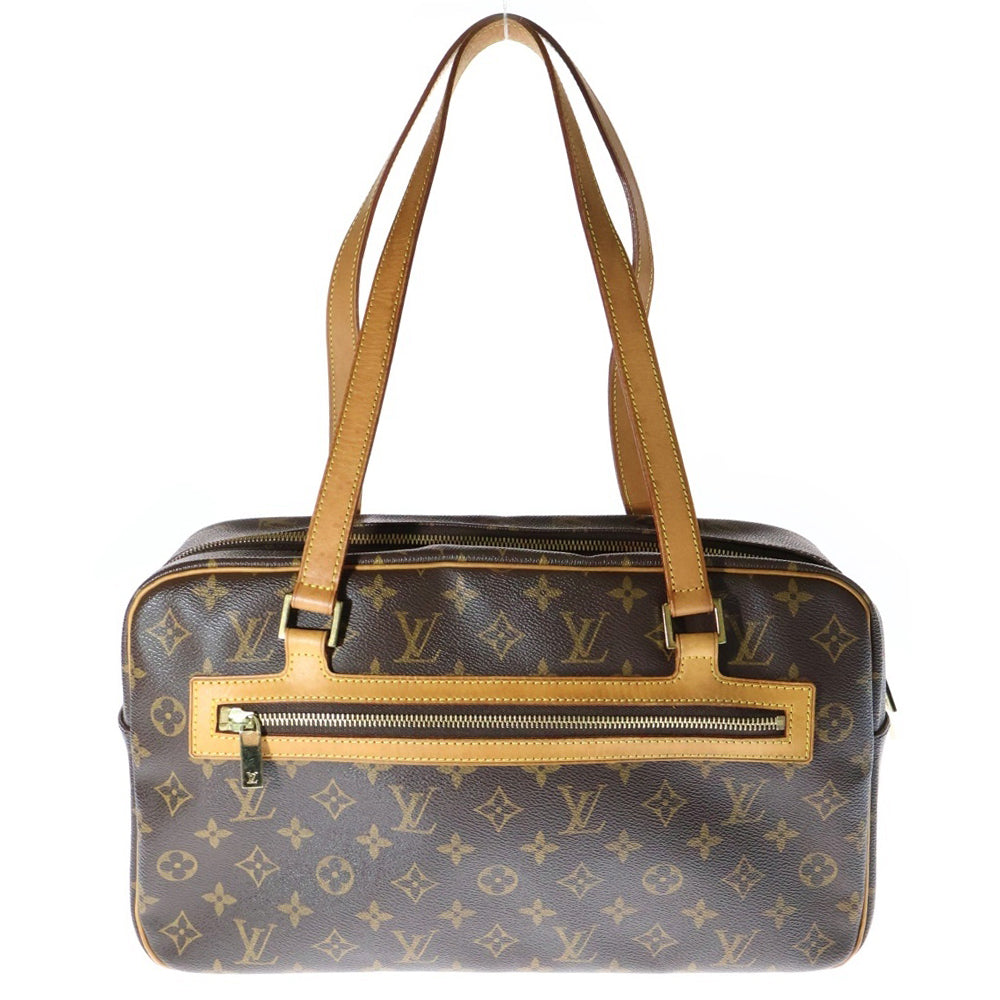LOUIS VUITTON(ルイヴィトン) モノグラム シテGM ハンドバッグ トートバッグ ブラウン ゴールド金具 M51181