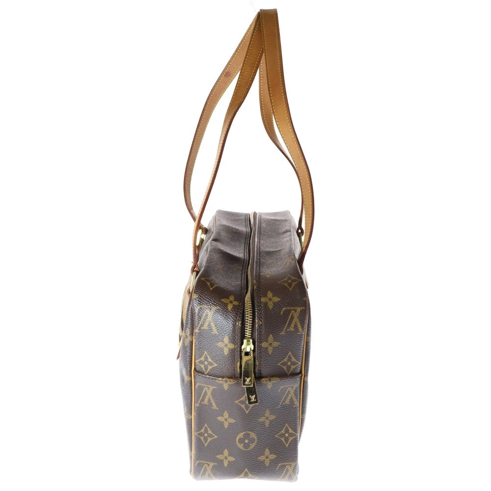 LOUIS VUITTON(ルイヴィトン) モノグラム シテGM ハンドバッグ トートバッグ ブラウン ゴールド金具 M51181