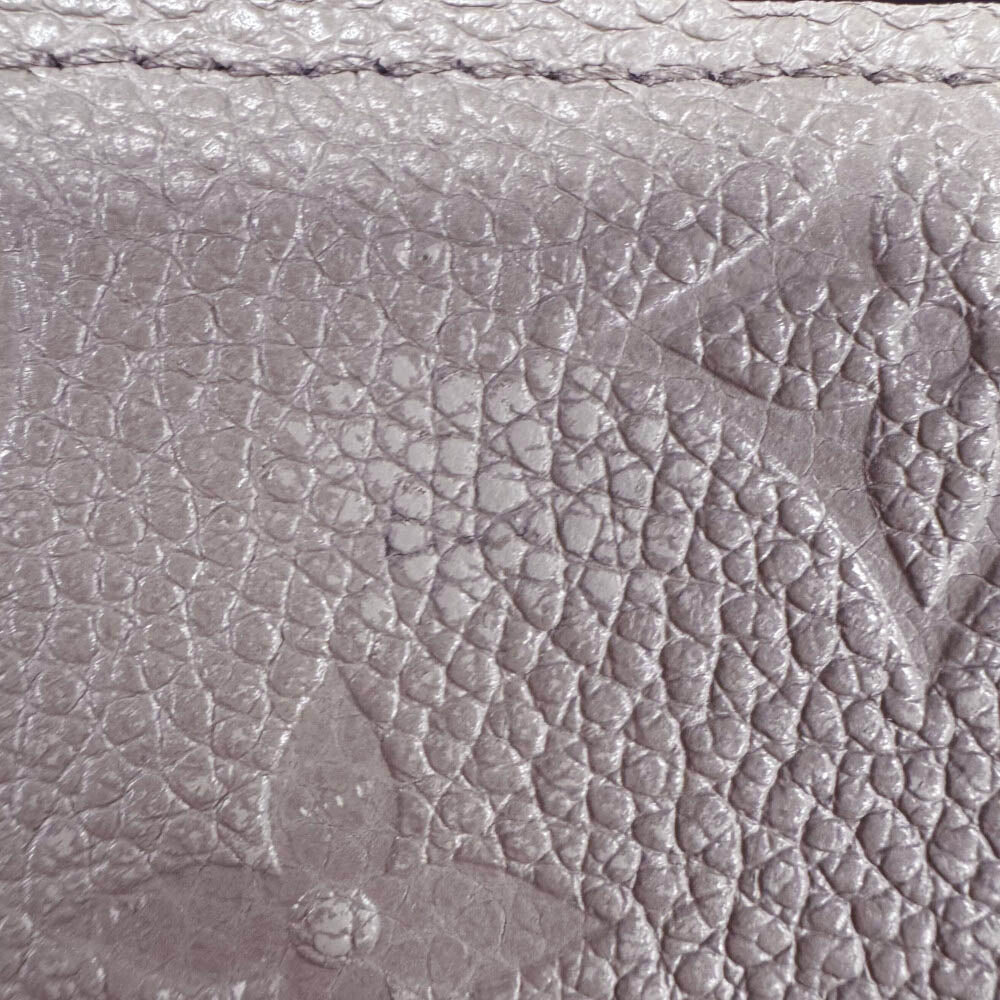 LOUIS VUITTON(ルイヴィトン) モノグラムアンプラント ポルトフォイユ・クレア トゥルトレール レザー コンパクトウォレット 二つ折り財布 ベージュ ゴールド金具 M80152