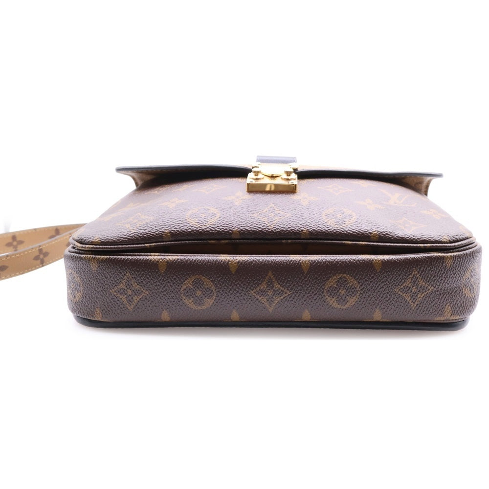 LOUIS VUITTON(ルイヴィトン) モノグラムリバース ポシェット メティスMM 2WAY レザーハンドバッグ ショルダーバッグ ブラウン レディース M44876