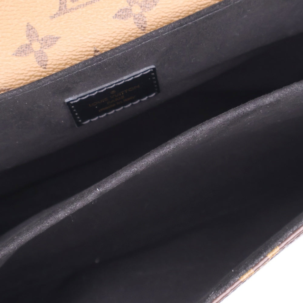 LOUIS VUITTON(ルイヴィトン) モノグラムリバース ポシェット メティスMM 2WAY レザーハンドバッグ ショルダーバッグ ブラウン レディース M44876