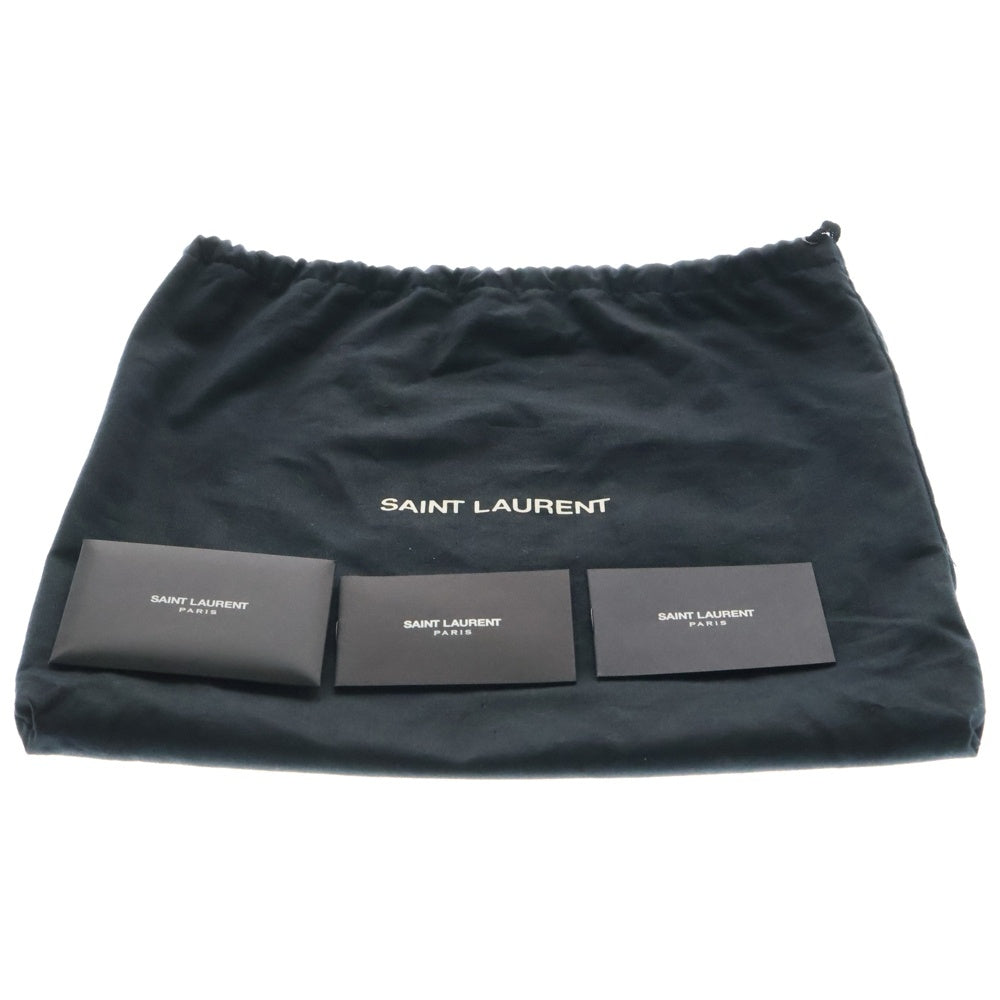 SAINT LAURENT PARIS(サンローランパリ) ニキ ベイビー チェーン ショルダーバッグ ブラック カーフスキン 633160