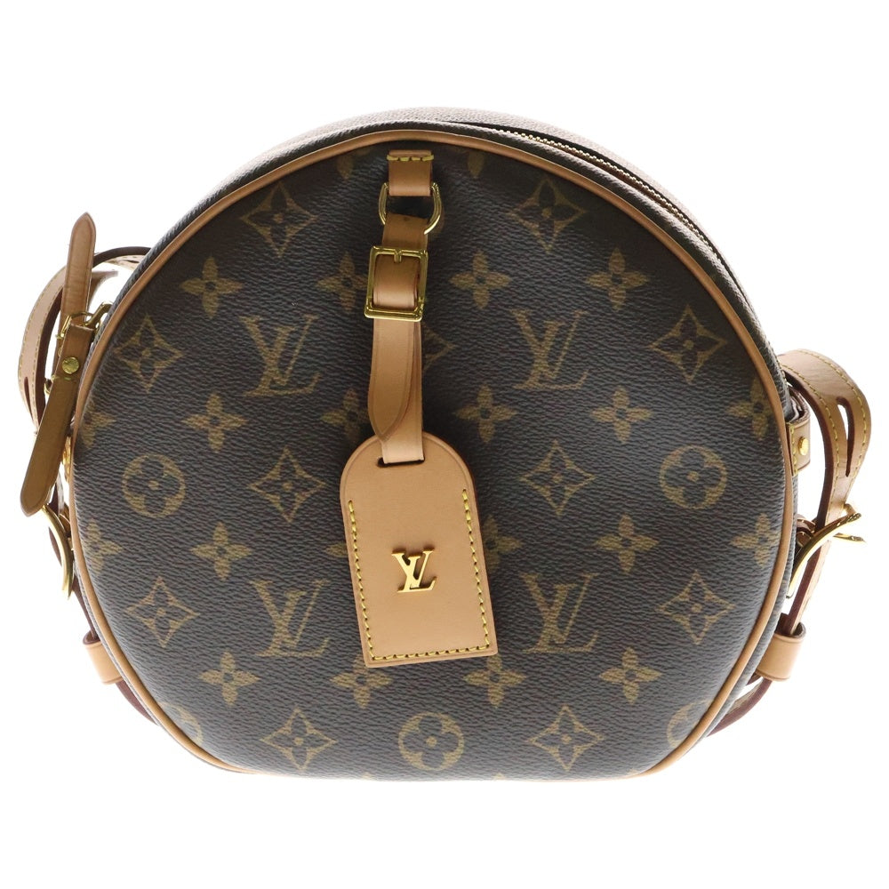 LOUIS VUITTON(ルイヴィトン) モノグラム ボワット シャポー スープル ショルダーバッグ ブラウン PVCレザー M45578