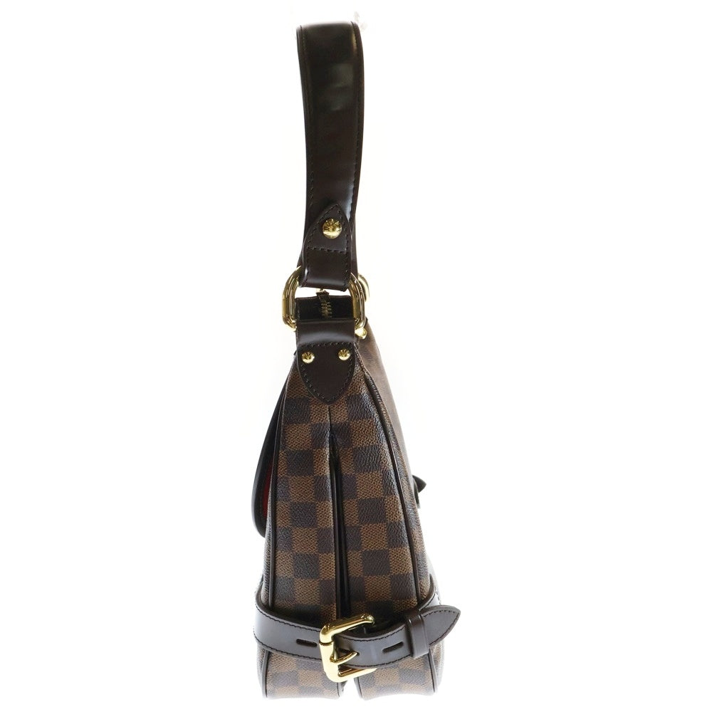 LOUIS VUITTON(ルイヴィトン) ダミエ エベヌ ハイバリー レザーワンショルダーバッグ ハンドバッグ ブラウン レディース N51200