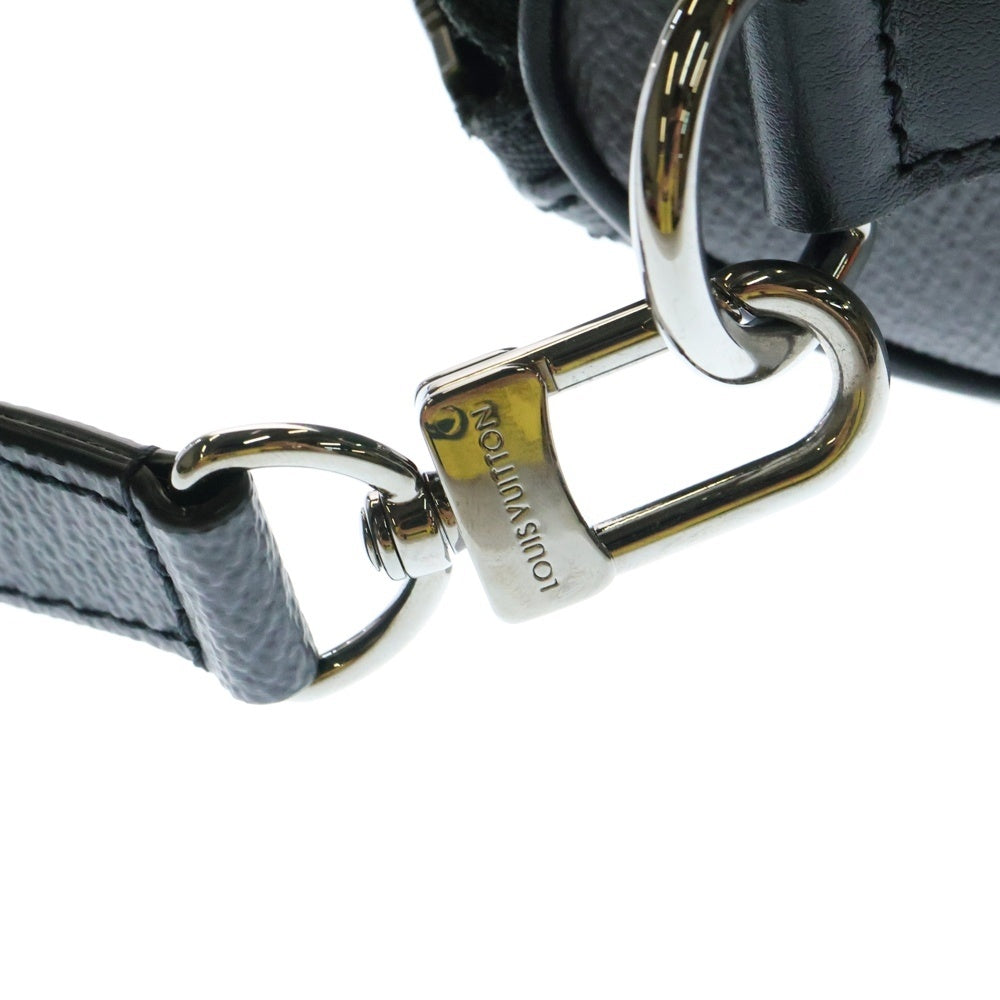 LOUIS VUITTON(ルイヴィトン) モノグラムエクリプス リバース キーポルXS 2WAY レザーハンドバッグ ショルダーバッグ ブラック M45947