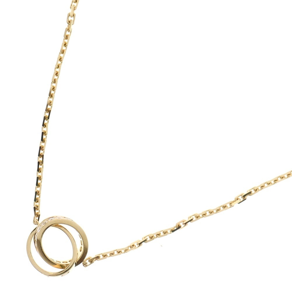 Cartier(カルティエ) ベビーラブ ダイヤ ネックレス Au750 K18 PG ピンクゴールド ペンダント