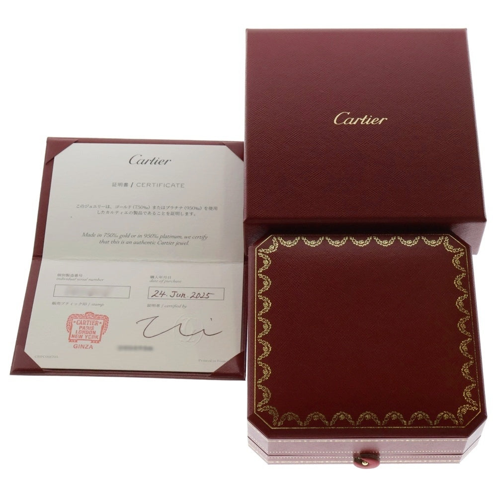 Cartier(カルティエ) ベビーラブ ダイヤ ネックレス Au750 K18 PG ピンクゴールド ペンダント