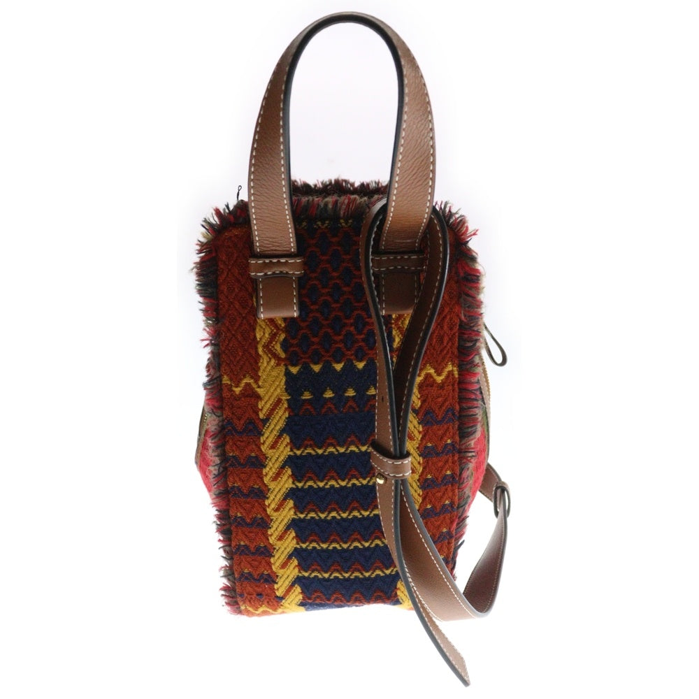 LOEWE(ロエベ) ハンモックバッグ ショルダーバッグ スモール タータン フリンジ リエジョン