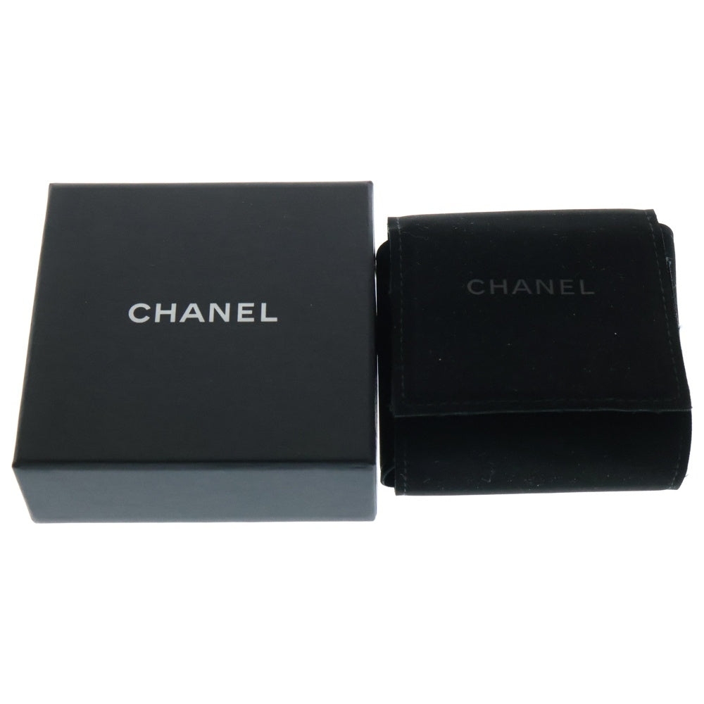 CHANEL(シャネル) 20年 ココマーク ヘアゴム フェイクパール ブラック レジン ヘアアクセサリー F20V