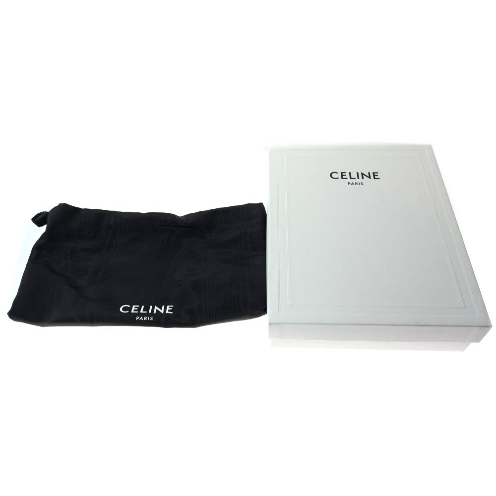 CELINE(セリーヌ) マーゴ トリオンフ チェーンウォレット ショルダーバッグ ブラック ゴールド金具 レザー