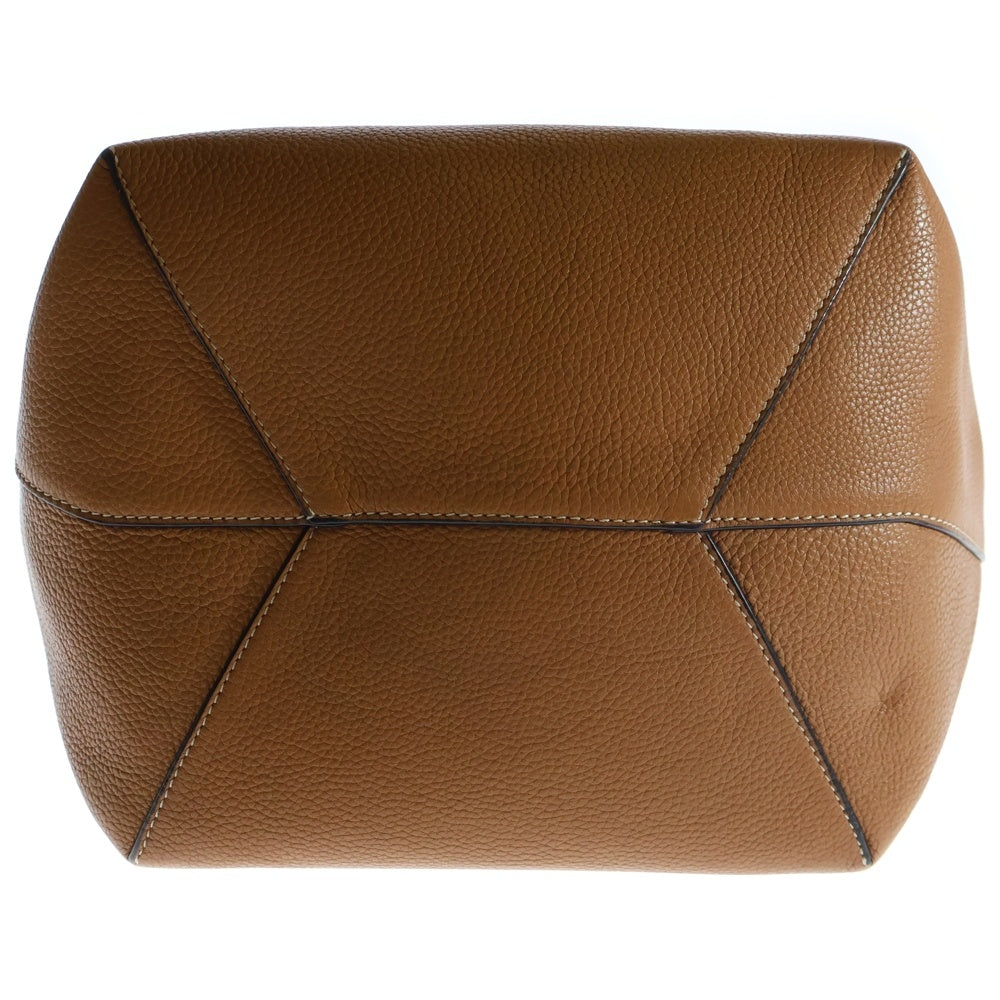 LOEWE(ロエベ) バルーンバッグ トートバッグ ハンドバッグ ブラウン レザー シルバー金具