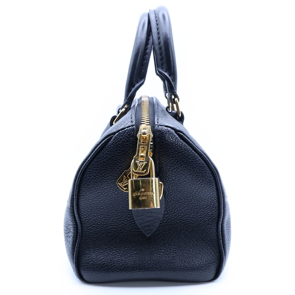 LOUIS VUITTON(ルイヴィトン) モノグラムアンプラント スピーディーバンドリエール20 ノワール 2WAY チェーンショルダーバッグ レザーハンドバッグ ブラック M58953