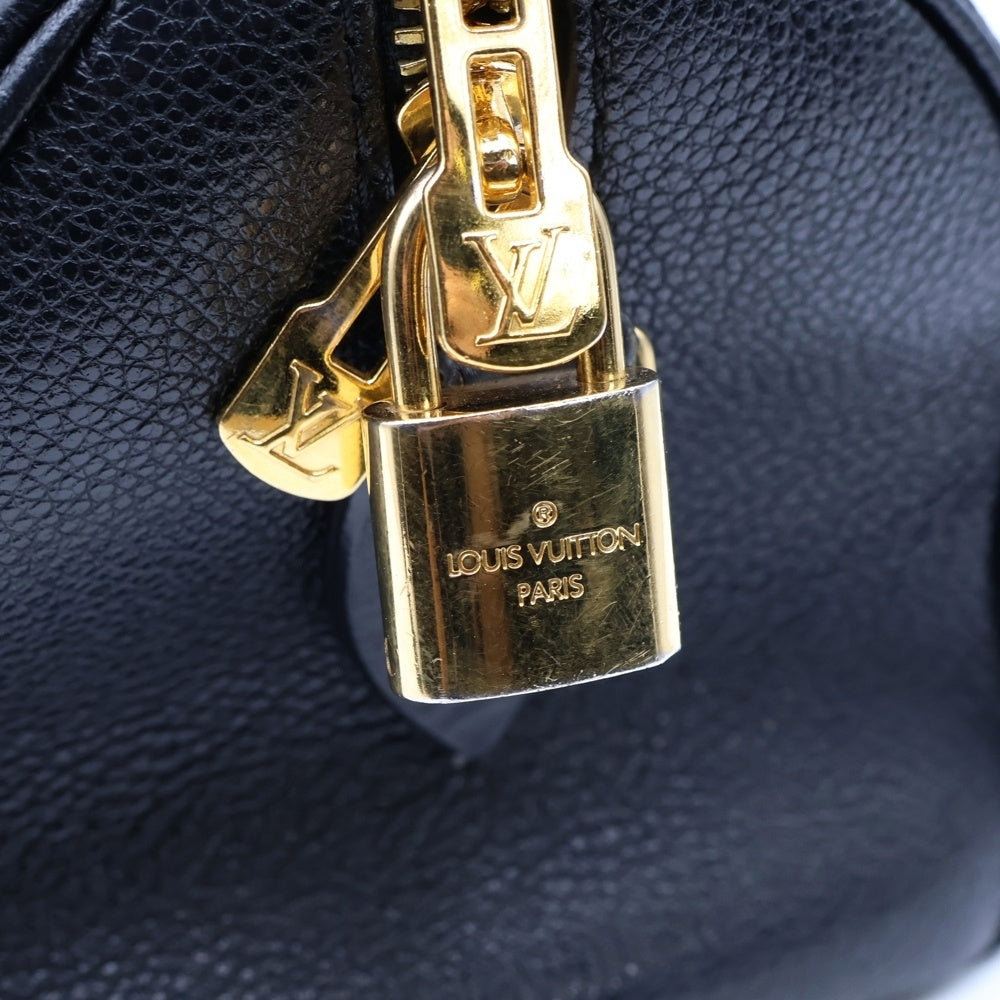 LOUIS VUITTON(ルイヴィトン) モノグラムアンプラント スピーディーバンドリエール20 ノワール 2WAY チェーンショルダーバッグ レザーハンドバッグ ブラック M58953