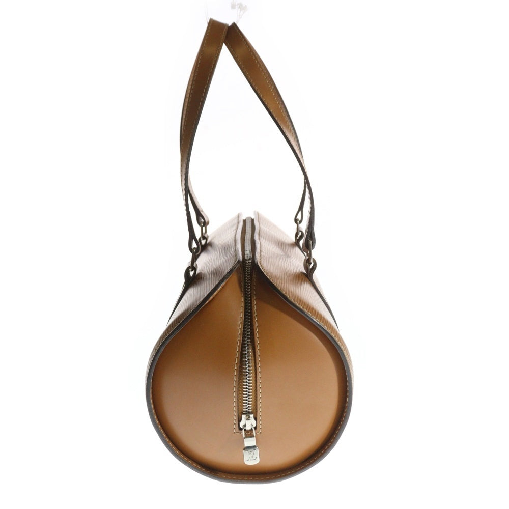 LOUIS VUITTON(ルイヴィトン) エピ スフロ ジパングゴールド ポーチ付レザーハンドバッグ ブラウン M52223