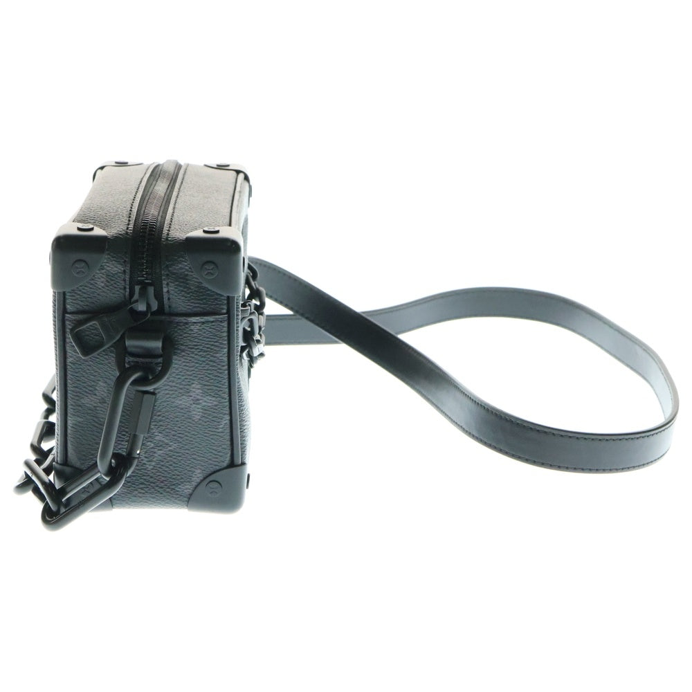 LOUIS VUITTON(ルイヴィトン) モノグラムエクリプス ミニソフトトランク ショルダーバッグ チェーンバッグ ブラック PVC M44735