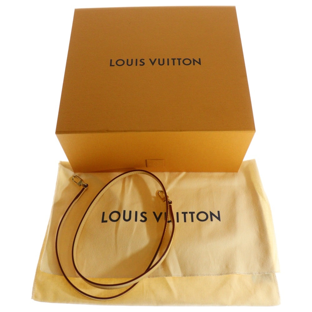 LOUIS VUITTON(ルイヴィトン) モノグラム チェリーアルマBB レザーハンドバッグ ホワイト/ベージュ レディース M14234