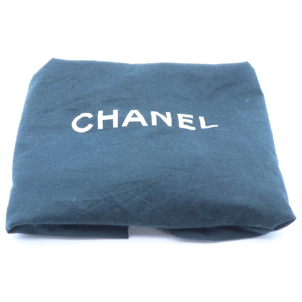 CHANEL(シャネル) コココクーン ココマーク トートバッグ ハンドバッグ グレー カーキ ナイロン×レザー