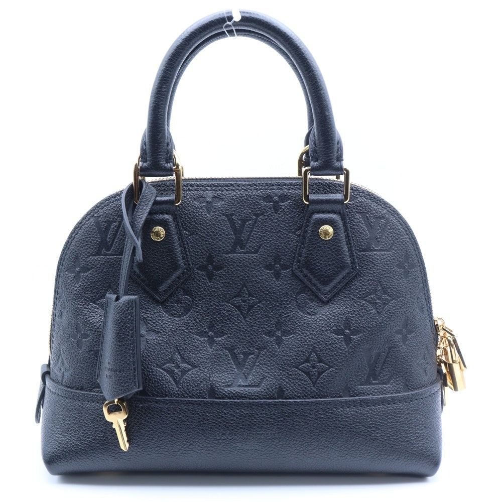 LOUIS VUITTON(ルイヴィトン) モノグラム アンプラント アルマBB ブラック レザー 2wayバッグ ハンドバッグ RFID M44829