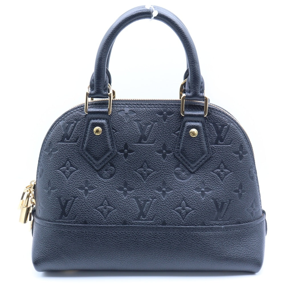 LOUIS VUITTON(ルイヴィトン) モノグラム アンプラント アルマBB ブラック レザー 2wayバッグ ハンドバッグ RFID M44829