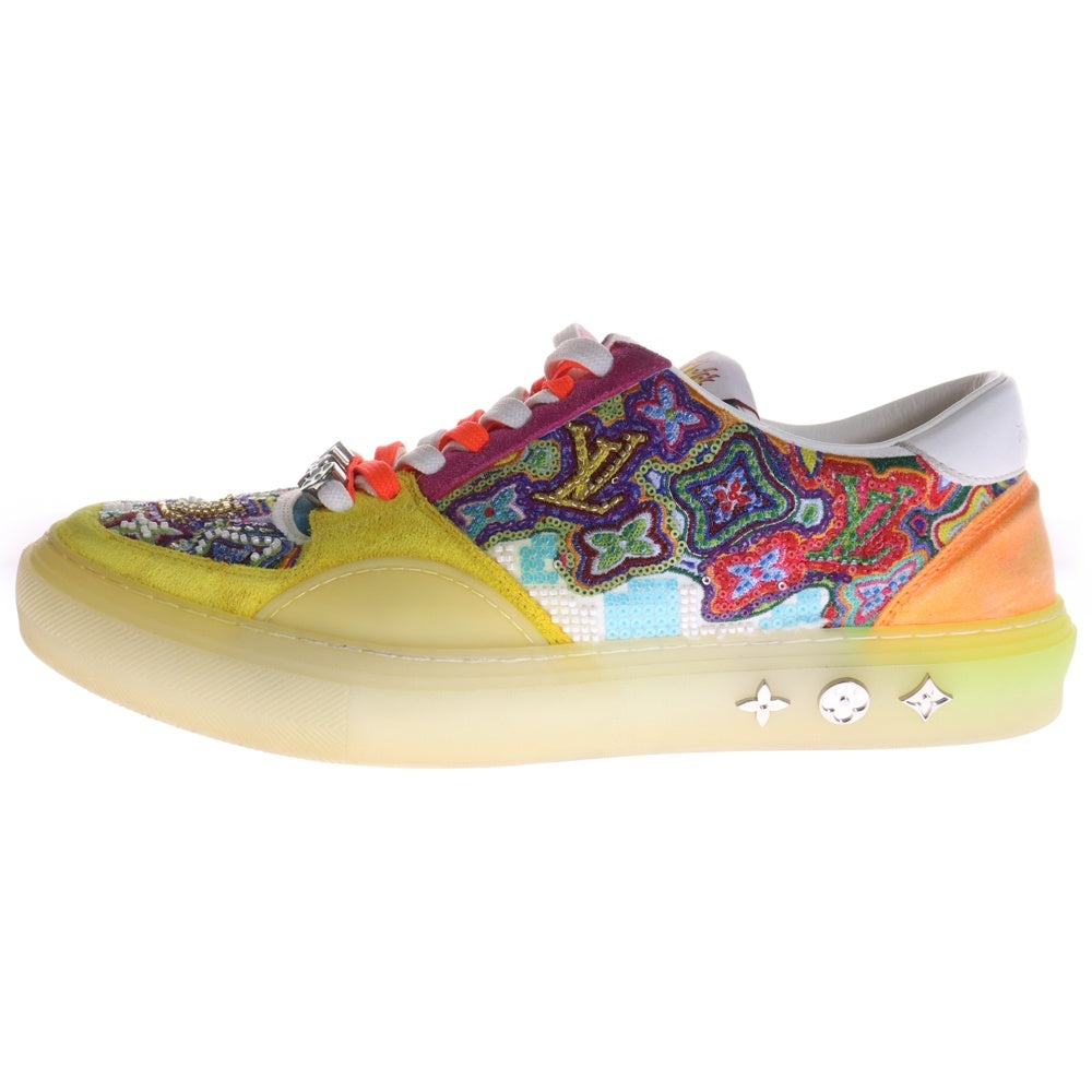 LOUIS VUITTON(ルイヴィトン) 21AW LV Ollie Yellow Beads Sneakers 1A8Q49 LVオリ イエロービーズ スニーカー ローカットスニーカー 1A8Q49
