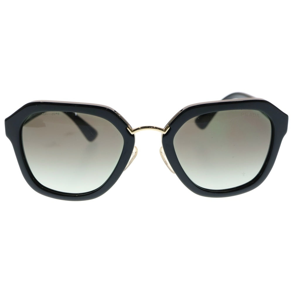 PRADA(プラダ) サングラス ブラックフレーム ブラウンレンズ グラデーション ゴールド金具 SPR 25R