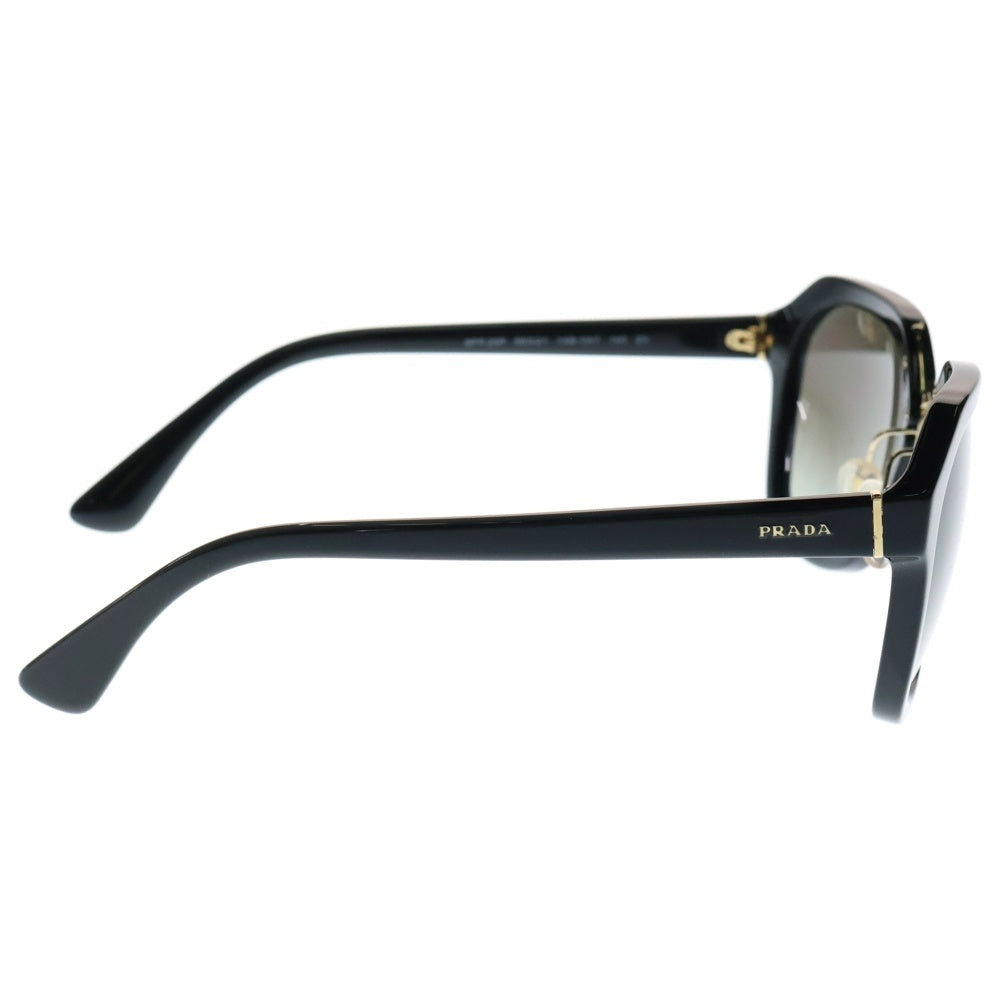 PRADA(プラダ) サングラス ブラックフレーム ブラウンレンズ グラデーション ゴールド金具 SPR 25R