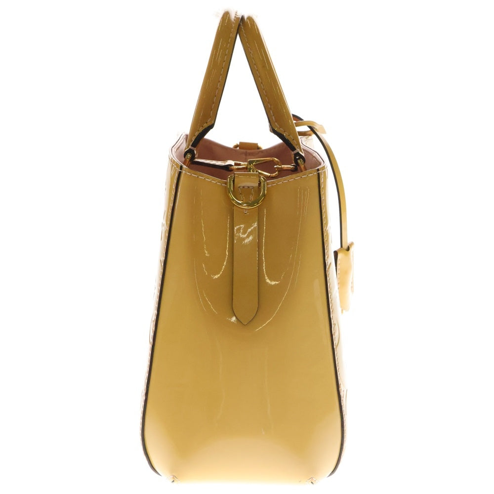LOUIS VUITTON(ルイヴィトン) モノグラムヴェルニ モンテーニュBB ベージュ パテントレザー ハンドバッグ M50169
