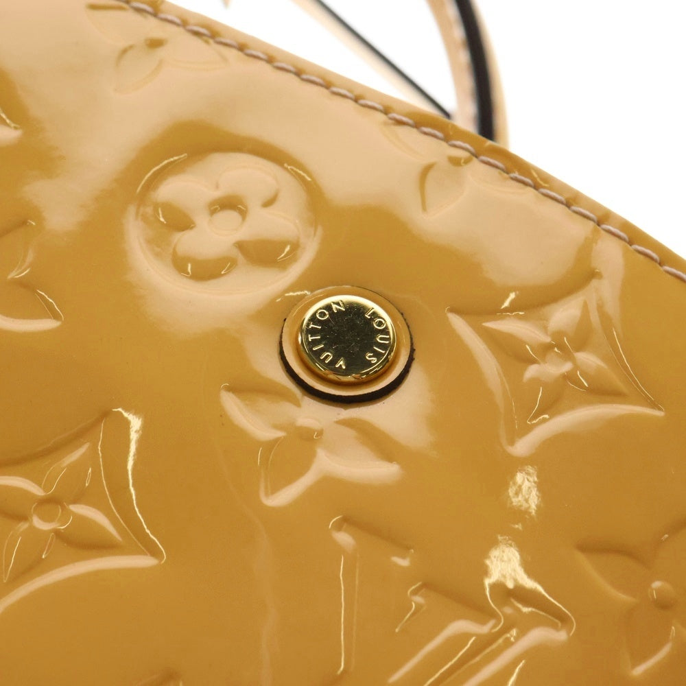 LOUIS VUITTON(ルイヴィトン) モノグラムヴェルニ モンテーニュBB ベージュ パテントレザー ハンドバッグ M50169