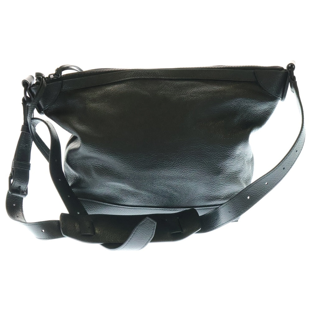 BALENCIAGA(バレンシアガ) ネオクラシック ホーボー レザー ショルダーバッグ ブラック金具 ブラック 689954