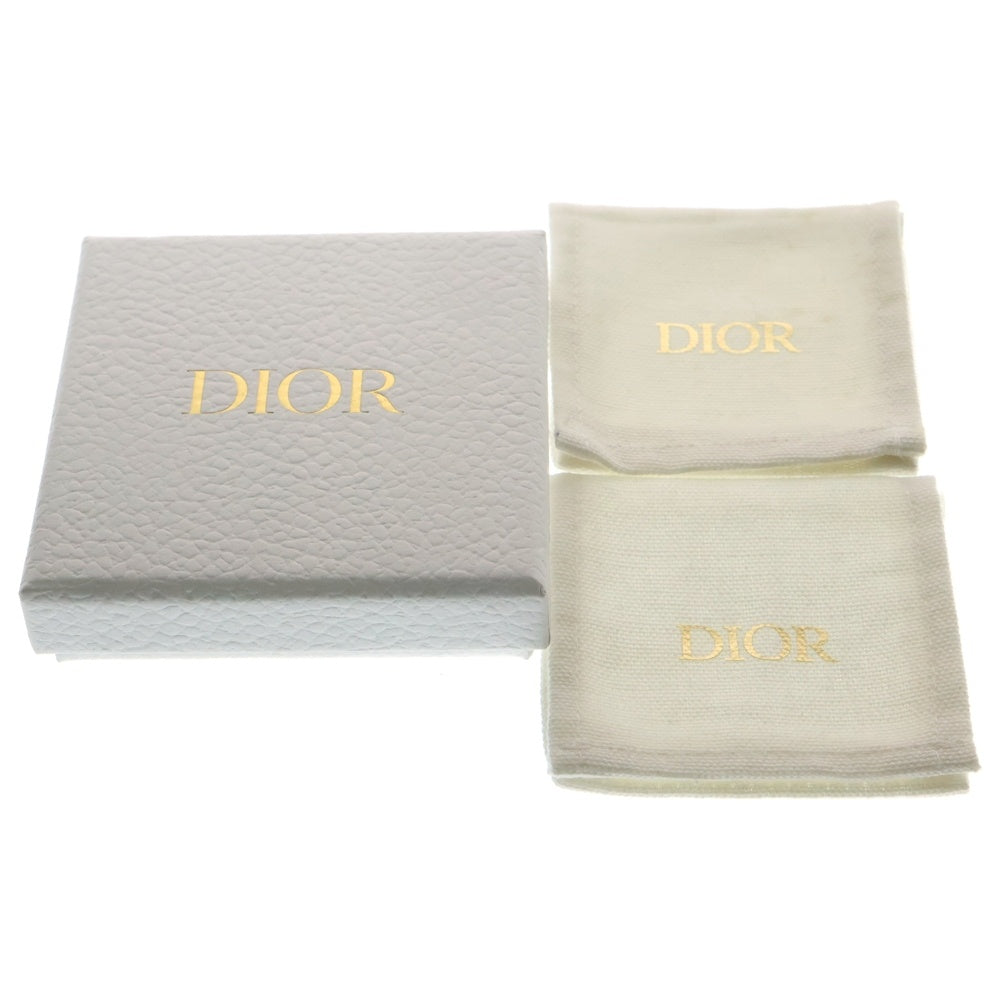 Christian Dior(クリスチャンディオール) CDロゴ ラインストーン ネックレス ペンダント ゴールド チェーン GP
