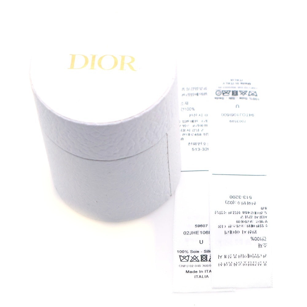 Christian Dior(クリスチャンディオール) ミッツァ シルク スカーフ アイボリー