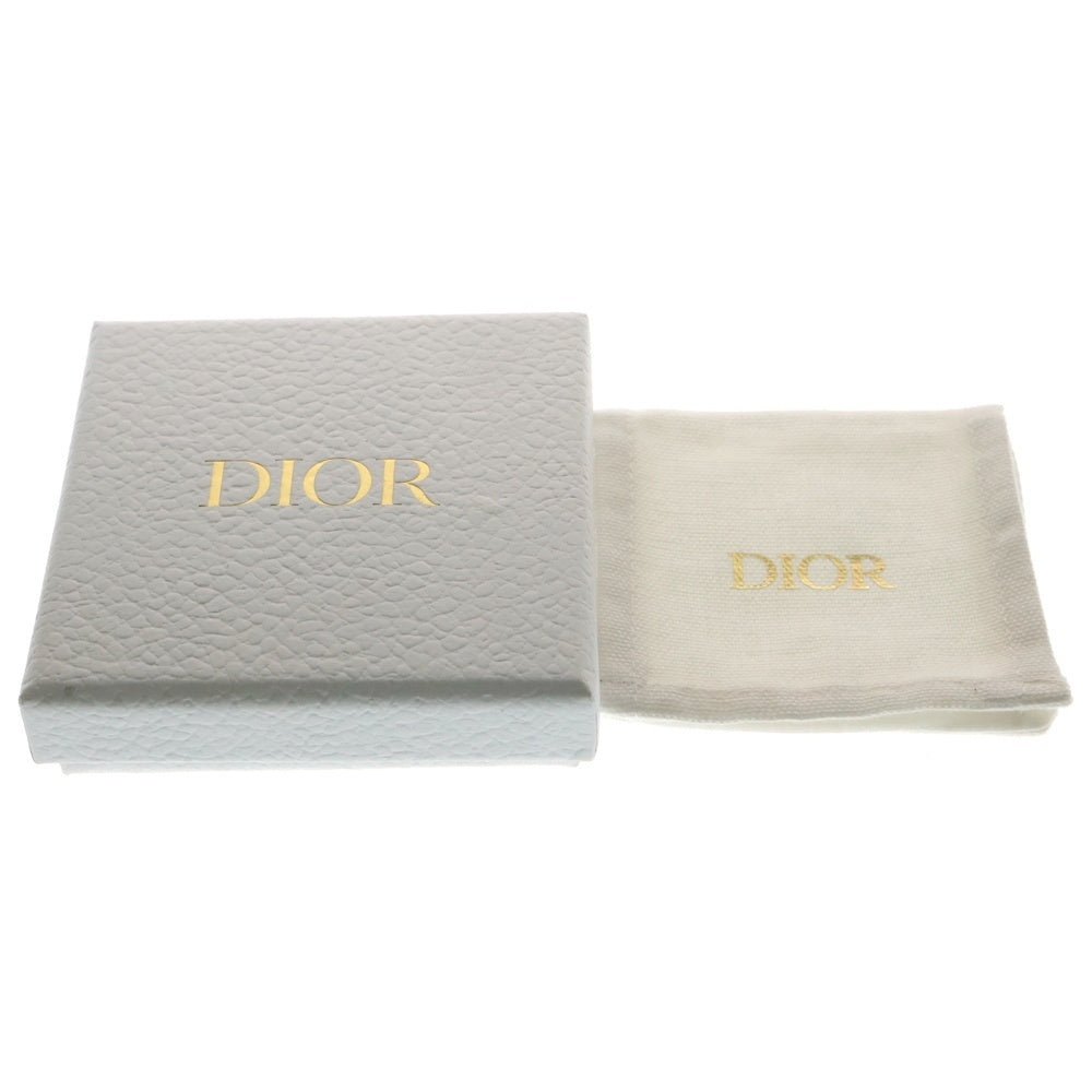 Christian Dior(クリスチャンディオール) CDロゴ ラインストーンピアス イヤーアクセサリー ゴールド