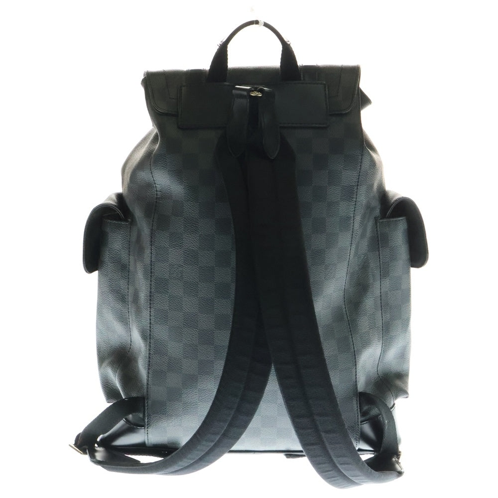 LOUIS VUITTON(ルイヴィトン) ダミエグラフィット クリストファーPM バックパック リュック ブラック PVCレザー N41379