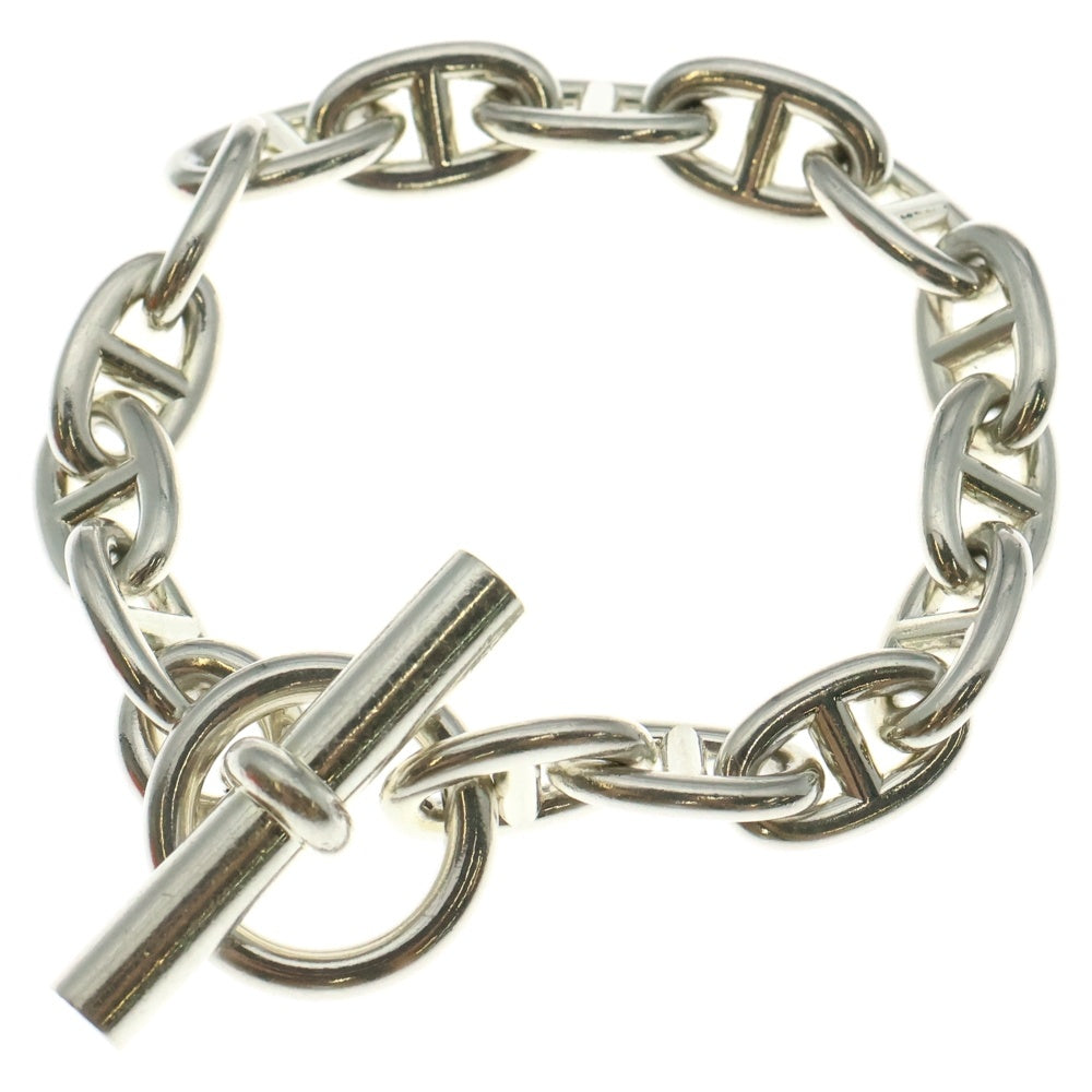 HERMES(エルメス) Chaine d'Ancre MM シェーヌダンクルMM 15コマ チェーンブレスレット シルバー