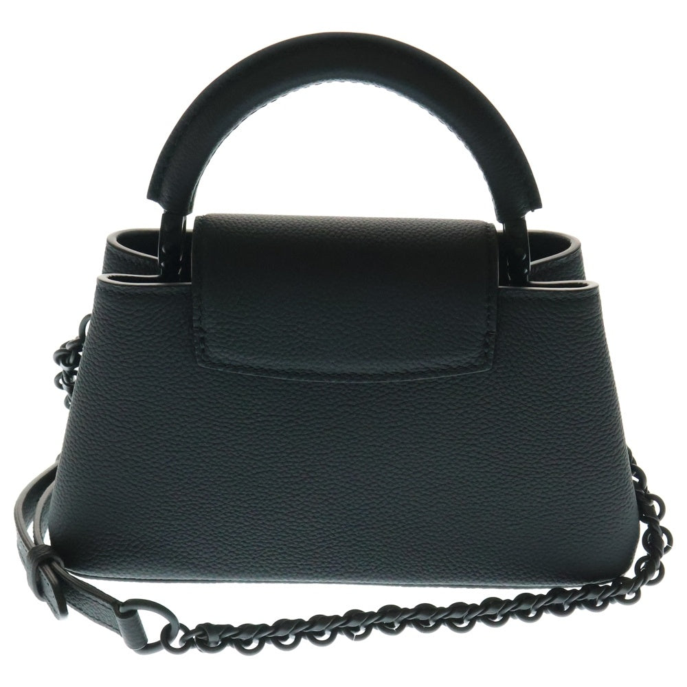 LOUIS VUITTON(ルイヴィトン) カプシーヌEW MINI 2WAYバッグ ハンドバッグ ショルダーバッグ ブラック カーフスキン M23955
